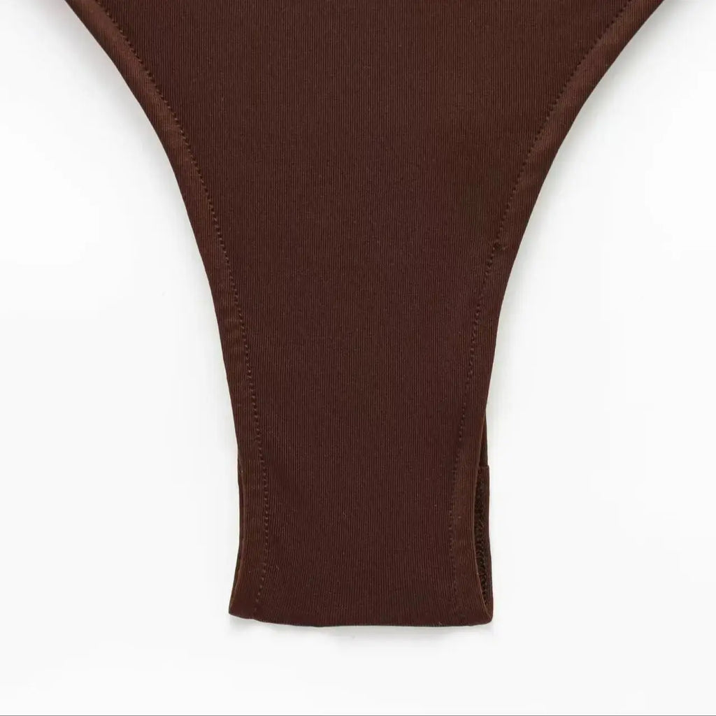 ZBZA Women's Sexy Jumpsuit Gold Button Pleated High Elastic Holiday Beach Solid Color Slim Fit Top Summer New Female Chic Top