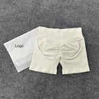 Impact With Logo Women Backless Bra & Sports Shorts Sexy Female Seamless Yoga Tops Sportswear Leggings and Bra Underwear Clothes