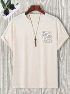 Good Things Take Time Men Women Unisex Cotton T-shirt Luxury Brand Rap Big Size Top Short Sleeve Streetwear Classic Back Tee 4XL