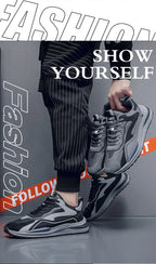 Waterproof Non-slip Wear-resistant Casual Sports Shoes For Men Spring 2025 New Arrival Work Shoes Trendy Footwear Spring Autumn