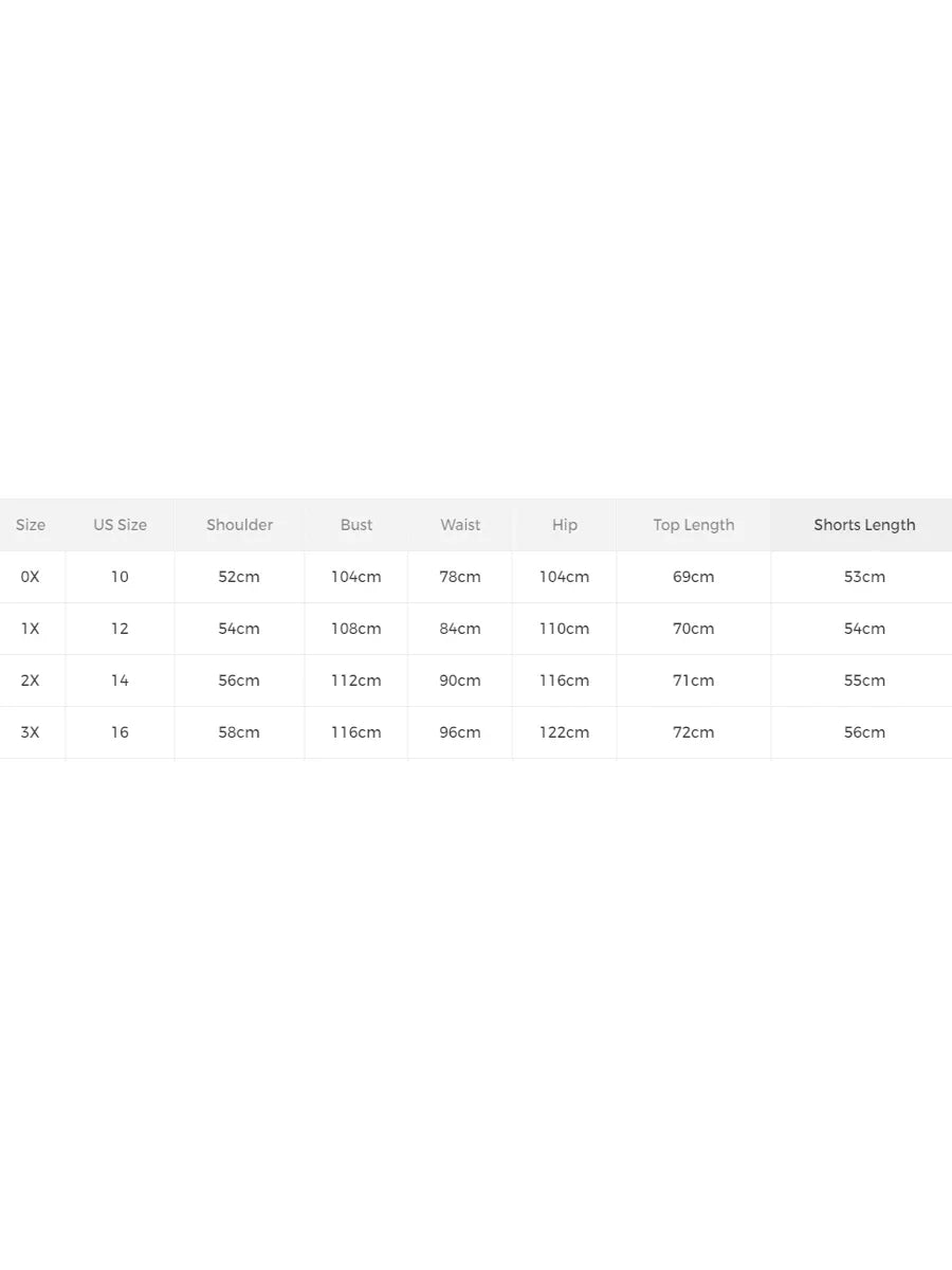 LW Plus Size New Butterfly Figure Print Shorts Set Summer Basic Round Neck T-shirt&Skinny Shorts Matching Clothes For Women