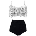 Swimwear For Women Plus Size Bikinis Sets Sexy Bikini Wave Solid Cup Split Cover-up Swimsuit Bathing Suit Women's Swimsuit 2023