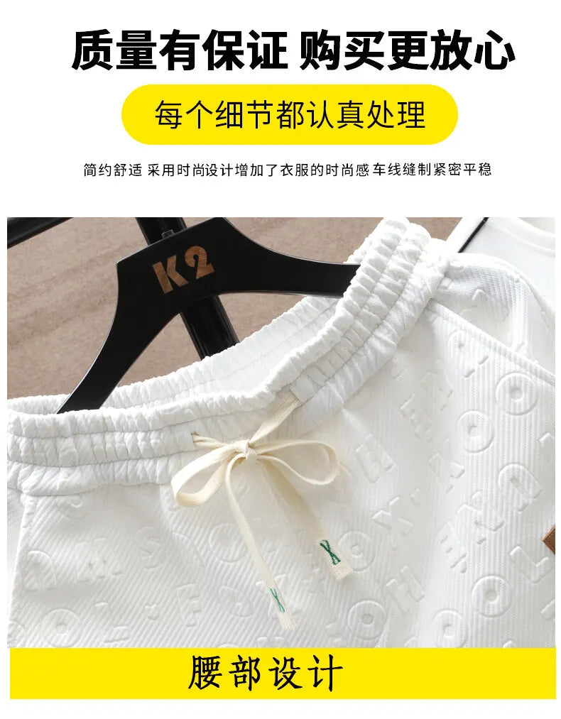 Top selling men's high-quality trendy printed shorts for spring and summer 2025, five quarter shorts, casual shorts