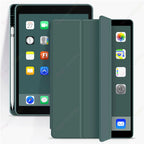 With Pencil Holder Funda for New iPad 10.2 iPad Air 5th/4th Generation 10.9 iPad Air11 M2 Pro11 M4 2024 Air1 2 2017 2018 7 8 9th