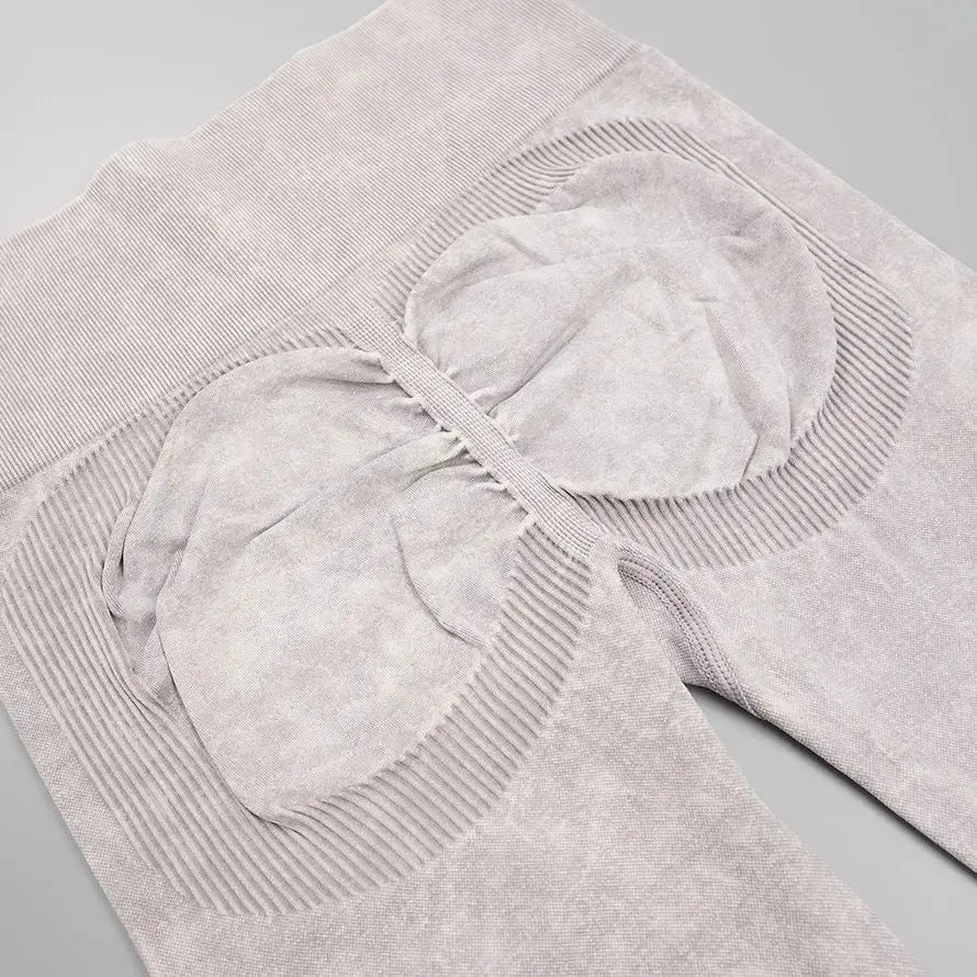 WOYYHO Athletic Pants Women Seamless Yoga Pants Mesh Sports Leggings High Waist Gym Tights Workout Squat Proof Pants