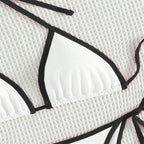 Contrasting Colors String Micro Thong Bikinis Sets Sexy Swimsuit Women 2025 Halter Mini Swimwear Biquinis Beachwear Bikini Mujer