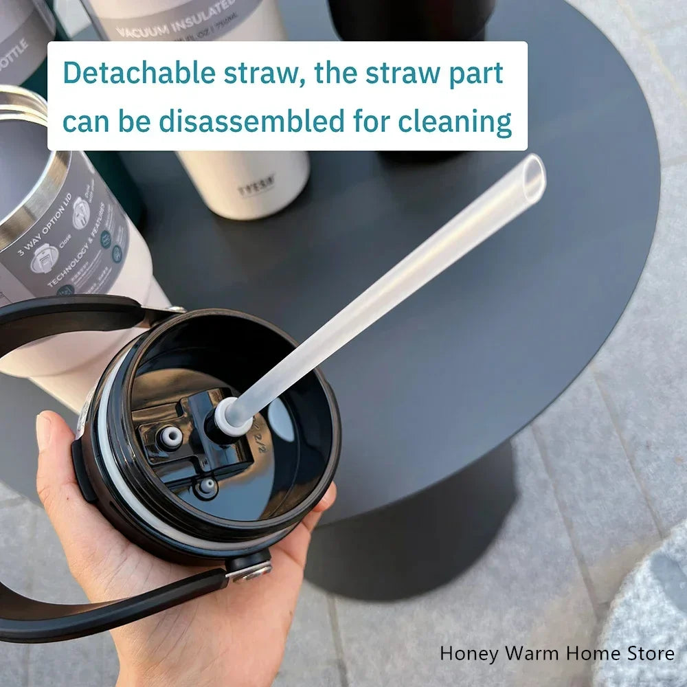 Tyeso Stainless Steel Coffee Cup Cold And Hot Double-layer Insulated Cup Tumbler Thermo Water Bottle Car Travel Mug Vacuum Flask