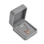 High-end Velvet Jewelry Box Necklace Ring Bracelet Pendant Earrings Storage Wedding Party Gift Box Jewelry Organizer Box Joyero