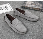 Fashion Suede Men Casual Shoes Breathable Comfort Slip-on Mens Driving Shoes Luxury Brand Men Loafers Mens Lazy Shoes Moccasins