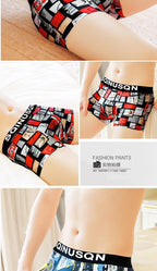 Lightweight Ice Silk Mens Underwear Elastic waistband Boyshorts Cotton 3D-Pouth Youth Boxer shorts Loose Male Boxer Underpants