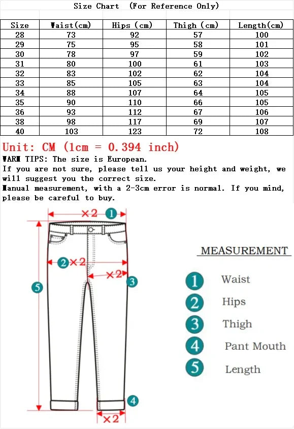 Men's Comfortable Soft Business Casual Denim Trousers Slim Fit Straight Pants Fashion Male Brand Light Luxury Stretch Clothing