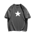 Korean 1977 Men Women Cotton Tshirt Fashion Luxury Brand Big Size Casual Print Short Sleeve Summer Tops Crewneck Tee Graphic Tee