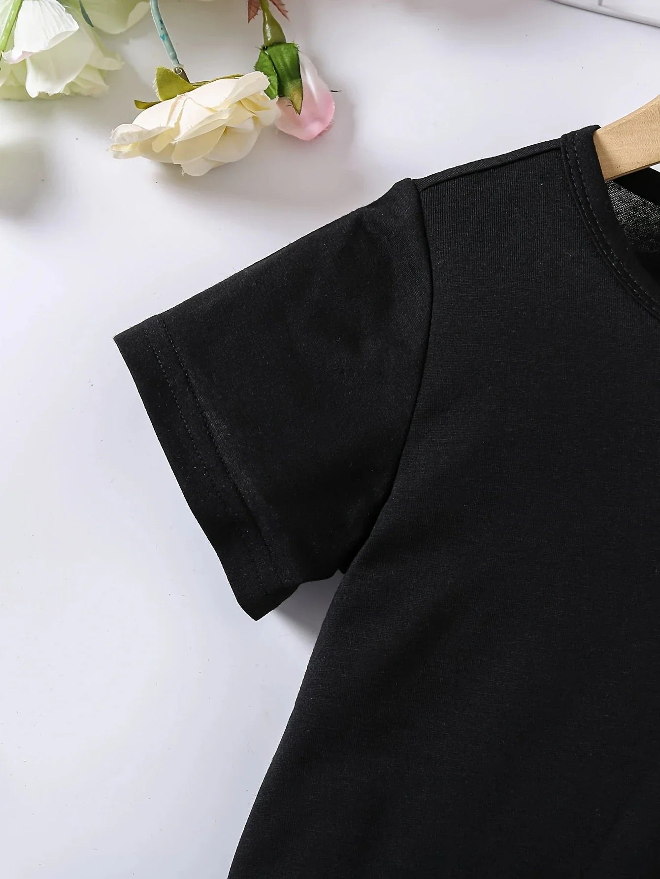 Girl's casual jumpsuit is soft and comfortable, stylish, simple and breathable A-line skirt | Love butterfly print dress