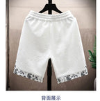 Top selling men's high-quality trendy printed shorts for spring and summer 2025, five quarter shorts, casual shorts