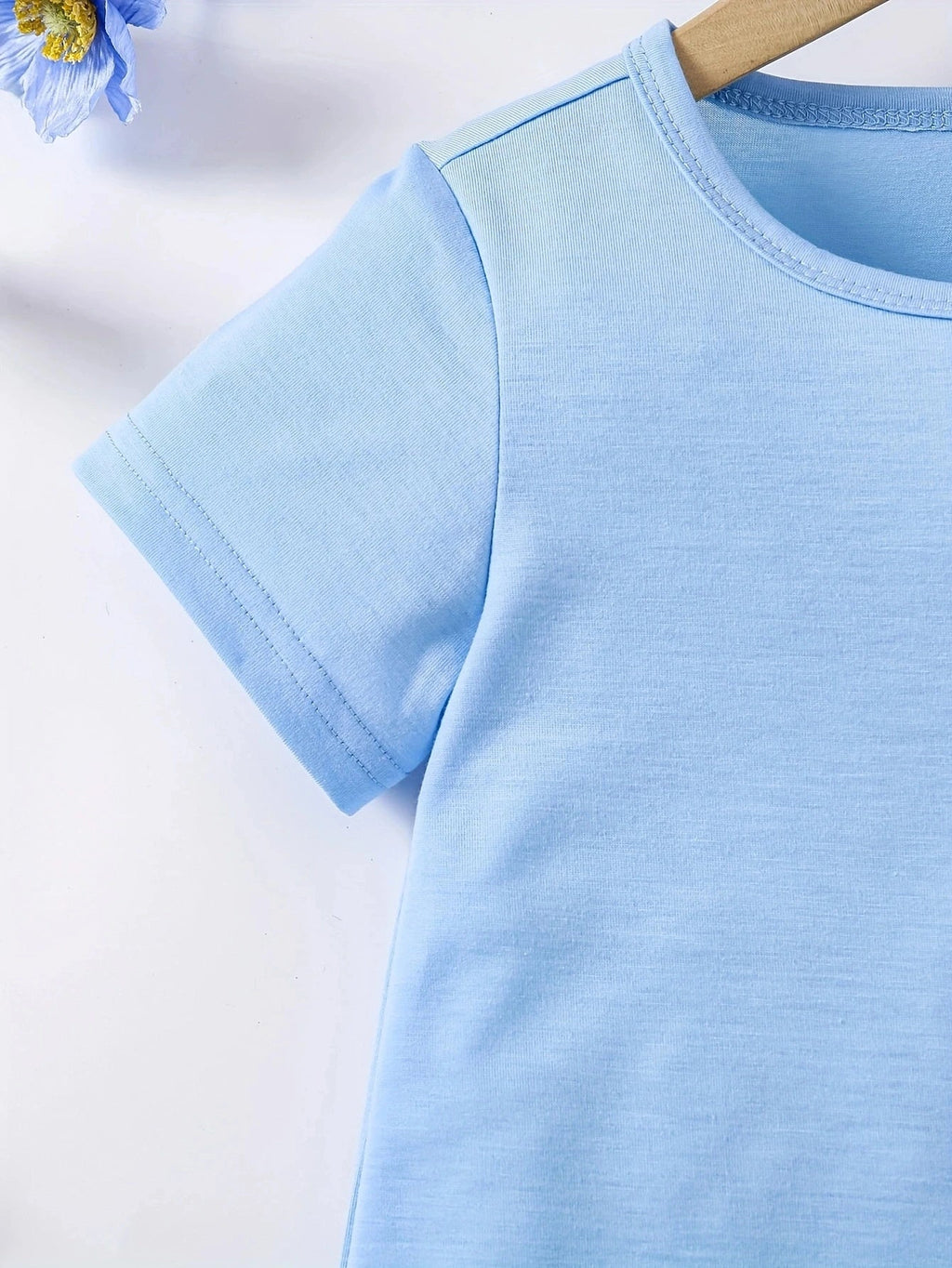 Girl's casual jumpsuit is soft and comfortable, stylish, simple and breathable A-line skirt | Love butterfly print dress