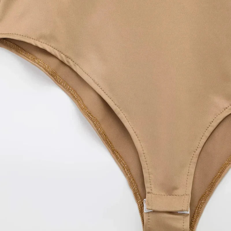 TRAF Woman 2025 Bodysuits Corset Off Shoulder Bodysuits Sexy Lingerie Summer Sleeveless Smooth Slimming Body Backless One Piece