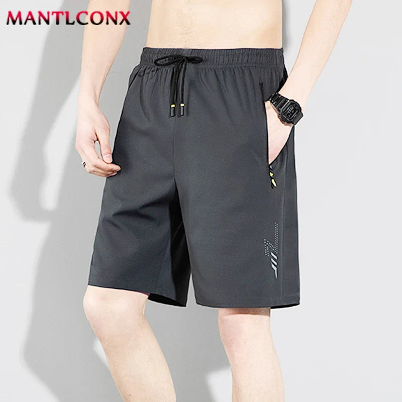 Summer New Fashion Men's Shorts Quick Dry Sports Shorts Men Casual Breathable Running Jogging Short Pants for Men Bottom M-4XL