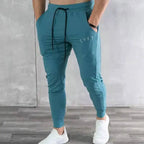 Muscle Fitness Brothers New Summer Trend Casual Sports Pants Outdoor Running Breathable Lightweight Small Foot Pants