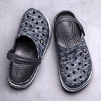 Hot Sale Large Size Men's Vacation Beach Sandals Leisure Garden Multifunctional Shoes　Indoor Home Slippers 39-45#