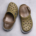 Hot Sale Large Size Men's Vacation Beach Sandals Leisure Garden Multifunctional Shoes　Indoor Home Slippers 39-45#