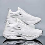 Mens Running Shoes Pro Training Mesh Breathable Flat Sneakers 2024 Trendy Couple Tennis Shoes for Men and Women Big Size