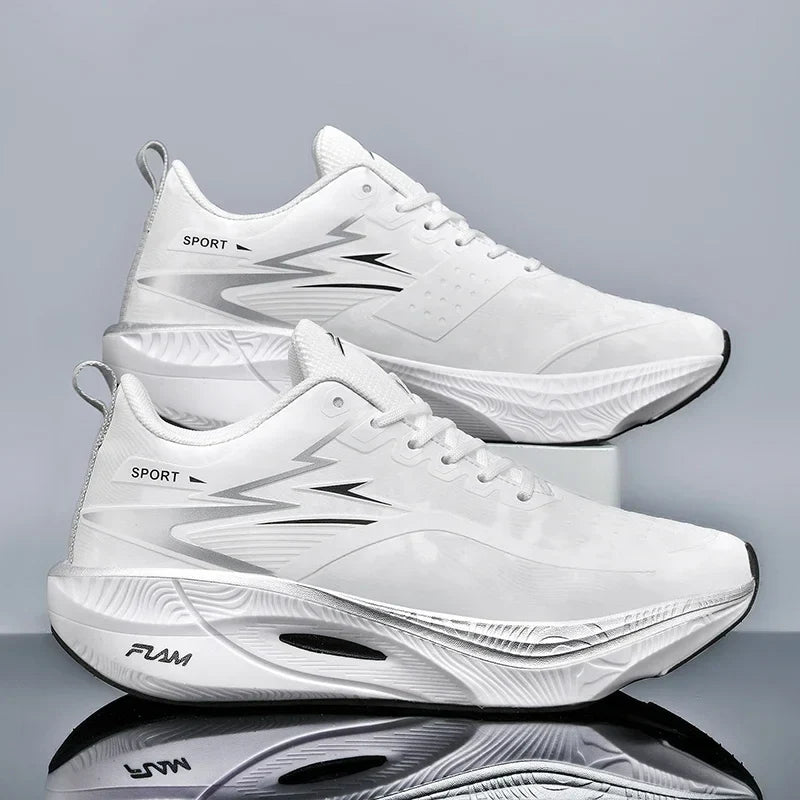 Mens Running Shoes Pro Training Mesh Breathable Flat Sneakers 2024 Trendy Couple Tennis Shoes for Men and Women Big Size