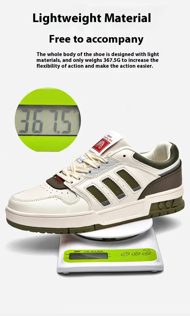 New lace-up breathable sports casual shoes for women classic low top student round head non-slip shoes for men