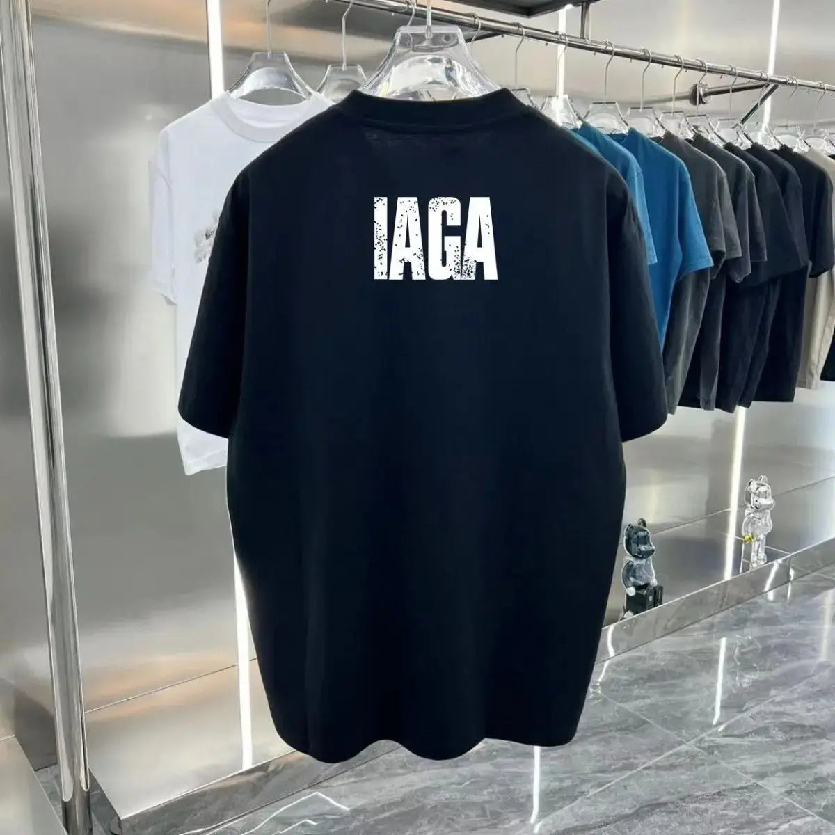 Fashion Brand Luxury Women's Round Neck Short Sleeve Large Size Hand-painted Letter Graffiti T-shirt Women's T-shirt