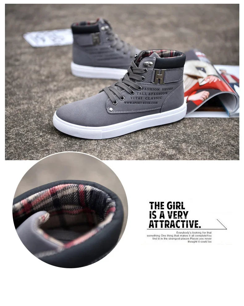 Men's Sneakers Comfortable Casual Shoes for Men Fashion Non-slip Platform Shoes Brand Mens tennis Shoes Boots Masculino