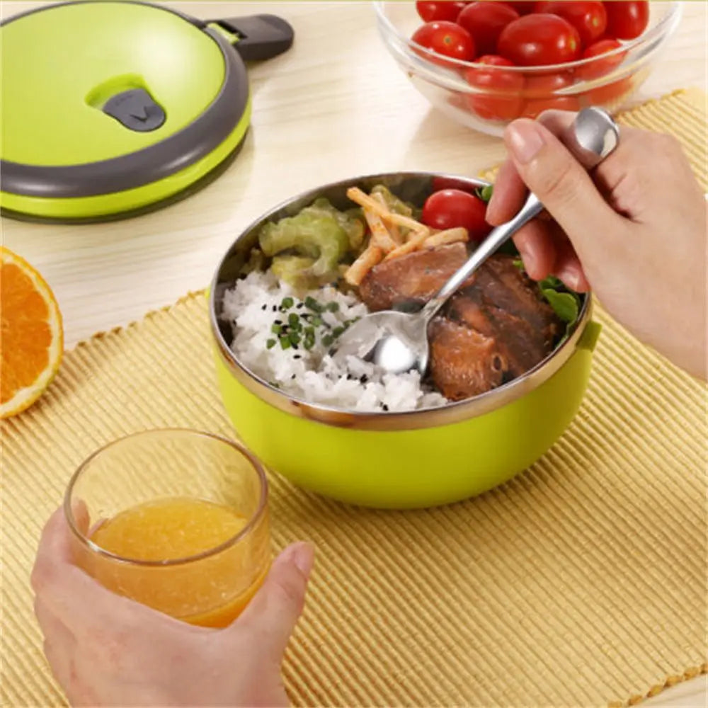 Hot Food Flask Stainless Steel Lunch Box Portable Thermos Vacuum Insulated Trave Warmer Food Container Kitchen Storage