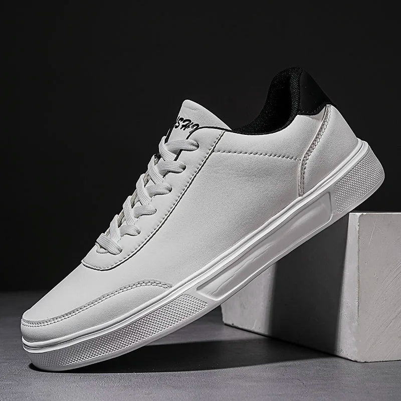 YRZL Men White Shoes Couple Casual Skateboard Shoes Comfortable Sneakers Lightweight Walking Women Tenis Shoes Plus Size 36-46