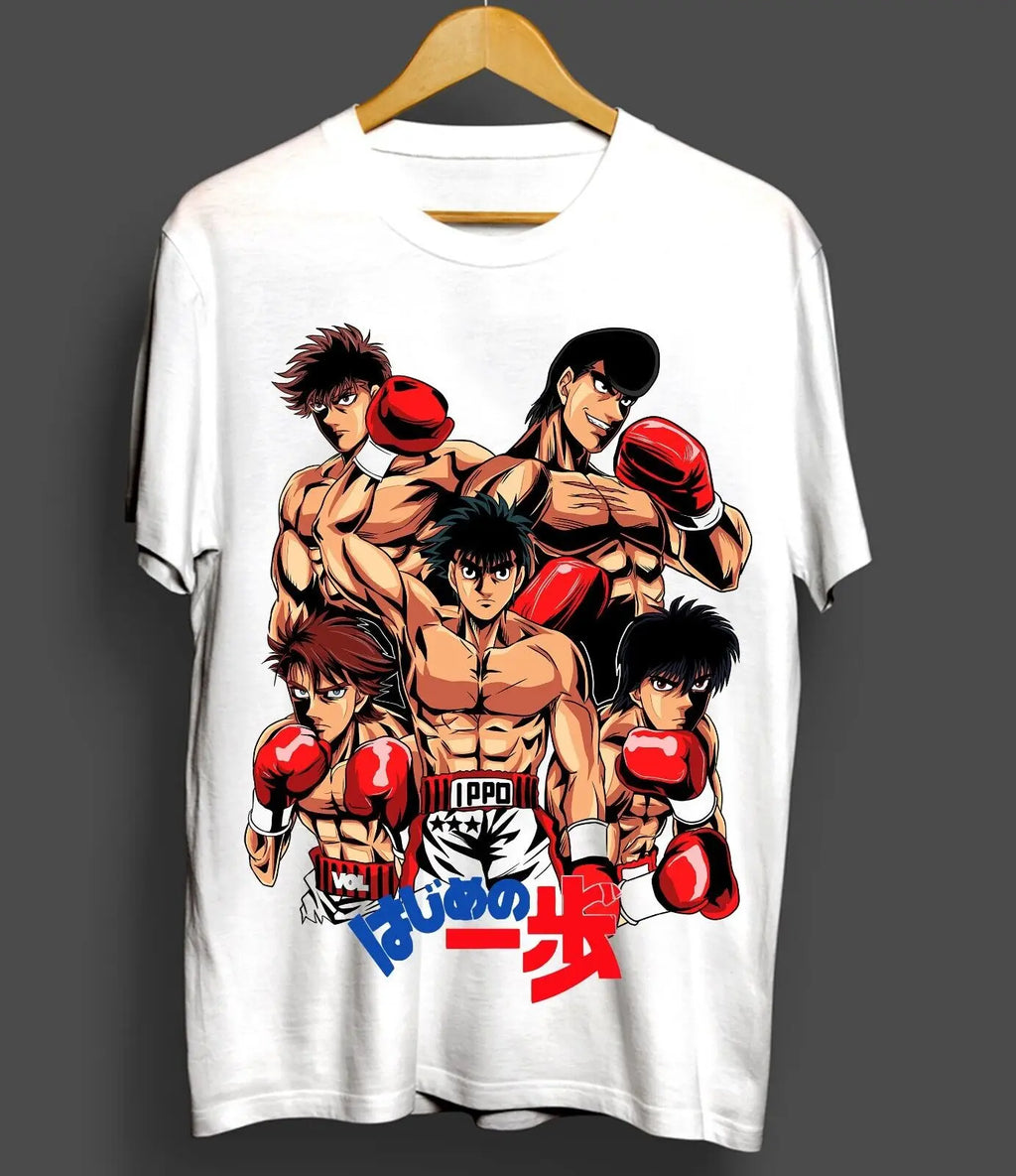 Hajime No Ippo T-shirt Kamogawa Boxing Gym Ippo Makunouchi Kbg Sport Gift Shirt