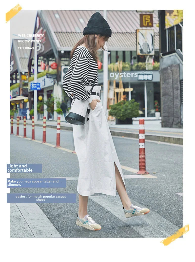 Women's Spring 2025 New Casual Sports Shoes Women Sneakers Round Toe High Quality Shoes Ladies Platform Shoes