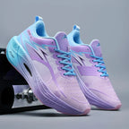 Mens Running Shoes Pro Training Mesh Breathable Flat Sneakers 2024 Trendy Couple Tennis Shoes for Men and Women Big Size