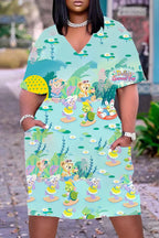 Disney Dresses Plus Size Xxxl Elegant Dresses for Women for Party Woman Elegant Dress 5xl Large Size Women's Clothing Chic 2022