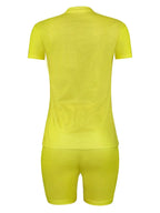 Wmstar Plus Size Two Piece Outfits for Women Tracksuit Shorts Sets  Lip Print Top Casual New In Matching Wholesale Dropshipping