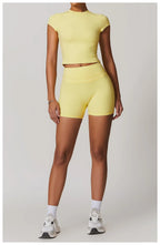 SWELTERING Women Short Sleeve Yoga Top Sport T Shirts Fitness Workout Clothes Yoga Shirt Gym Top Running Active Wear Sport Top