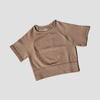 WAREBALL Women Yoga Shirts Short Sleeve Crop Top Gym Tops Fitness Running Workout Sport T-Shirts Sports Wear