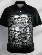 Men's Shirt Linen Shirt Floral Graphic Print Turndown Outdoor Street Long Sleeve Apparel Linen Fashion Streetwear Designer