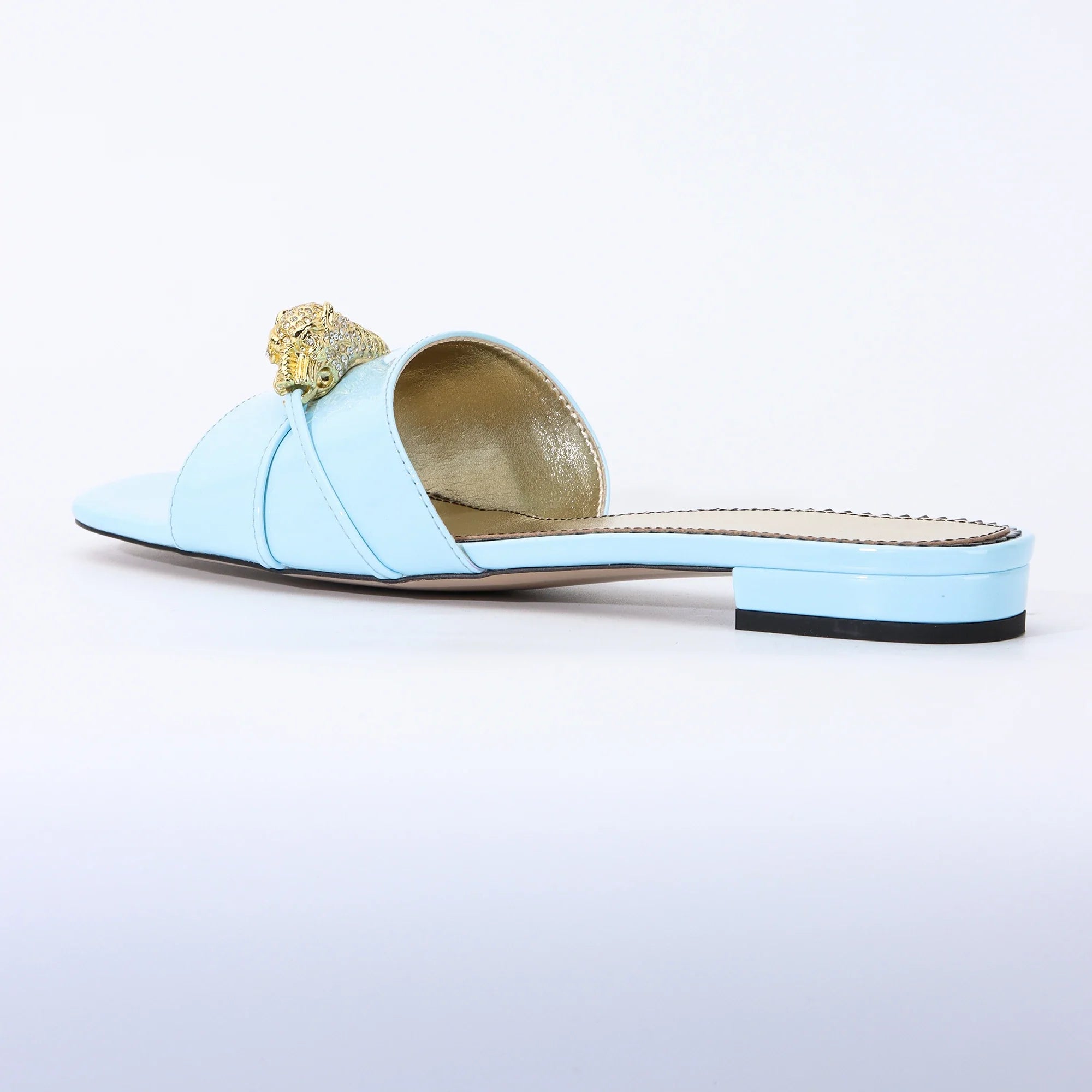 Designer Shoes for Women Jeweled Snake Flat Slides Sandals Summer 2024 Classic funny Slippers Women High Quality Luxury