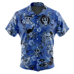 Luffy One Piece Button Up Hawaiian ShirtFashion Trend Breathable Loose Versatile Casual Sports Summer Men