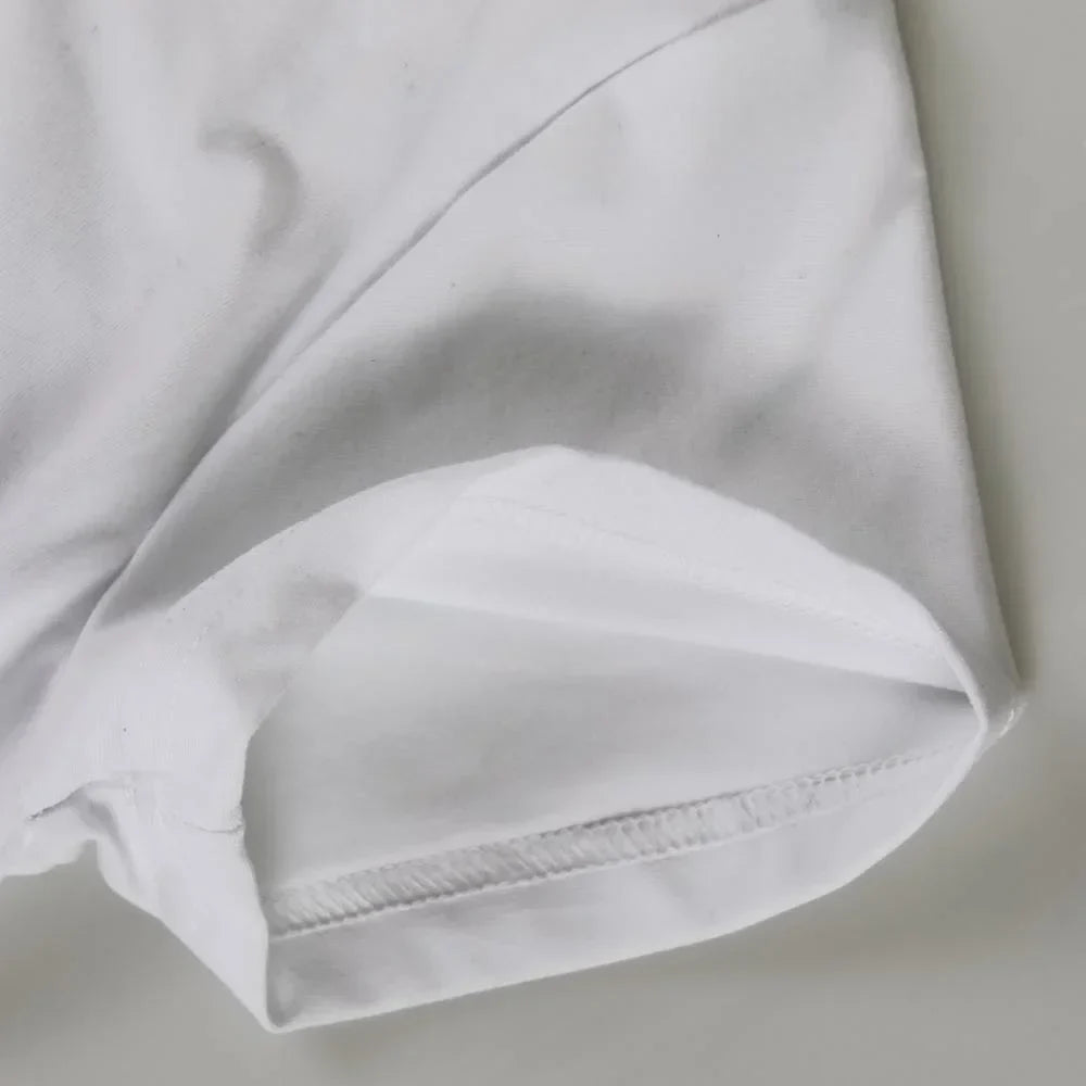 Anime Gojo Satoru High Quality Men's and Women's Round Neck Summer Y2k T-shirt