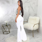 Women Jeans Flare Pants Sexy Denim Long Pant Hip Wrap Casual Solid Elegant Splice Regular Slim Fit High Waist Trousers Summer