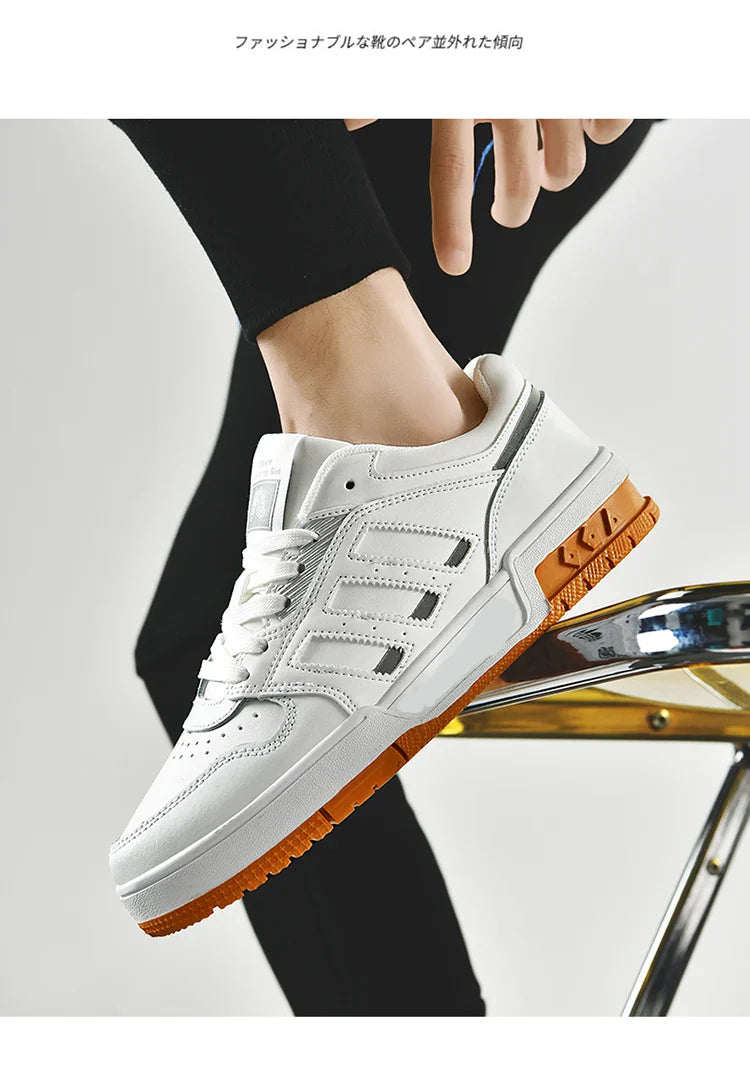 New lace-up breathable sports casual shoes for women classic low top student round head non-slip shoes for men