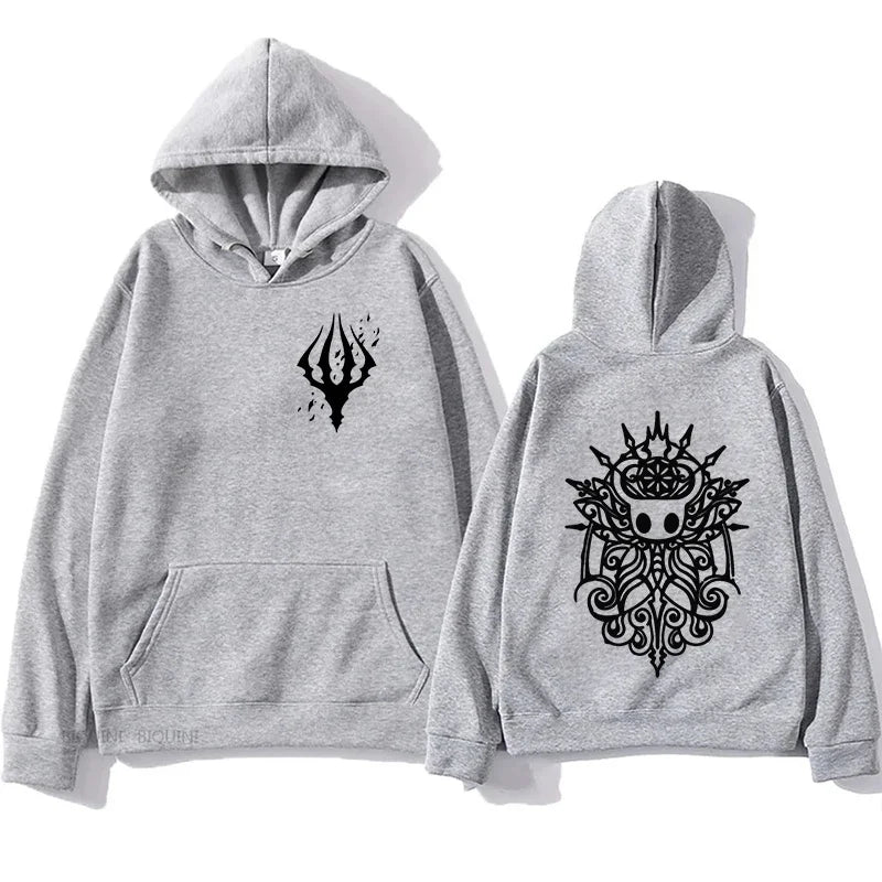 Game Hollow Knight Men Hoodie Men Women Casual Fashion Oversized Spring Autunm Pullover Sweatshirt Cosplay Clothes O-neck Hoody