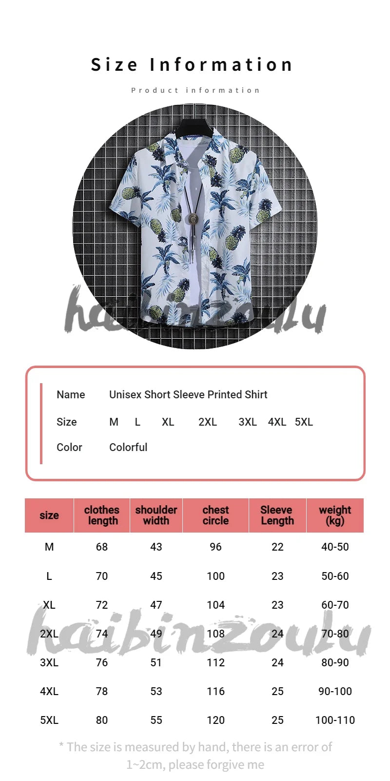 Men's Summer Short Sleeve Printed Shirt Thin Beach Shirt Men's Clothing Turtle Neck Polo  Shirt for Men Casual Top