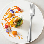 Flatware Dinner Forks Stainless Steel Fruit Forks Fine Flatware Silverware Forks for Home Restaurant Office School and More