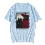 Lady Gaga Mayhem Mexico Live New T-shirts Fashion Men/women Clothing Retro Harajuku High Quality Clothes Cotton for Fans TShirts