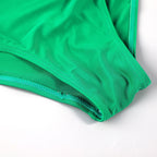 Swimwear For Women Plus Size Bikinis Sets Sexy Bikini Wave Solid Cup Split Cover-up Swimsuit Bathing Suit Women's Swimsuit 2023