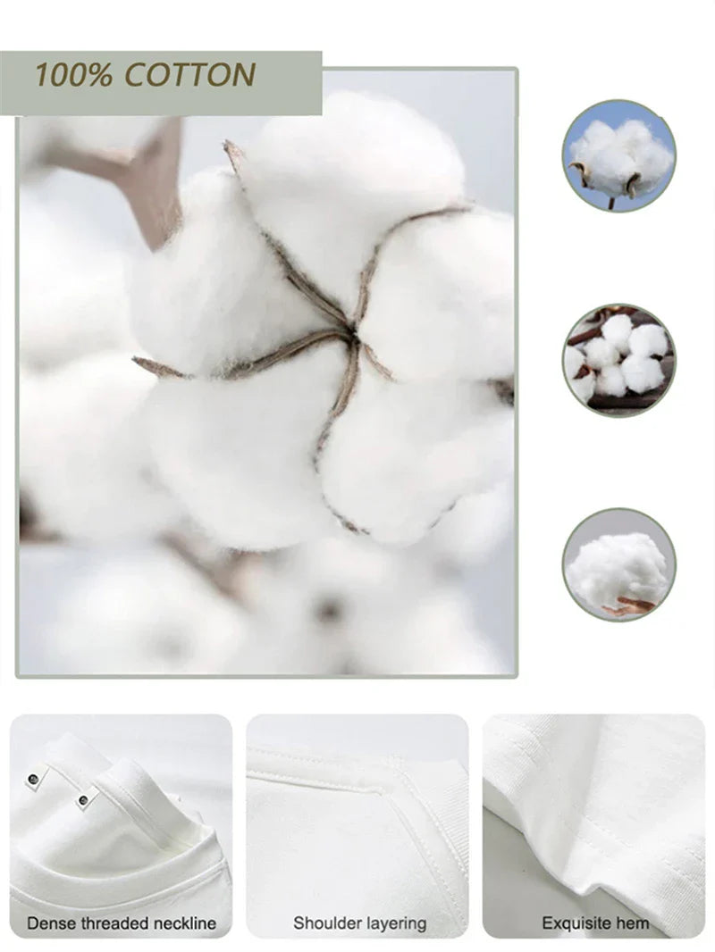 Blessyuki Summer Plus Size Cotton T-shirts Women 2023 Soft O-neck Letter Printed Tees Casual Short Sleeve All-match Female Tops